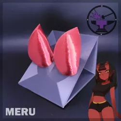 Meru the Succubus Cosplay Horns