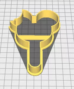 Mickey Mouse Ice Cream Bar Cookie Cutter