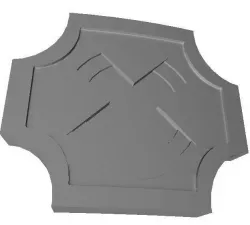 Millefiore - Belt Buckle