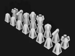 Modern Chess set