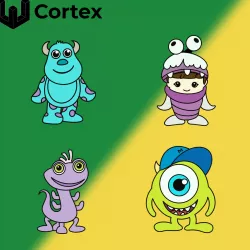 Monsters inc cookie cutters