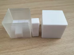 Montessori Cubes for Volume Study