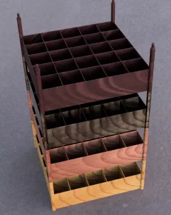Nail polish box