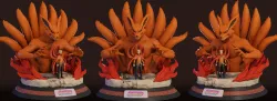 Naruto Baryon Mode Kurama 3D print model