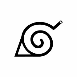 Naruto Konoha Konoha Key Ring Leaf Village Symbol