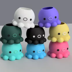 Octopus vase for plant decoration