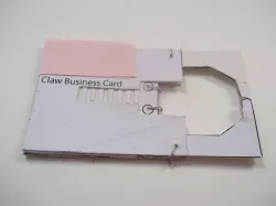 Paper Claw Business card