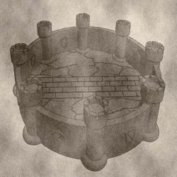 Pillars n Towers Dice Tray #11 For Dungeons & Dragons, Warhammer, Pathfinder and More Tabletop Games