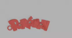 Pokemon keychain