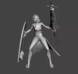Pool party Leona 3D Model