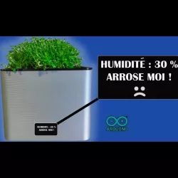 Pot de fleur intelligent