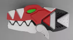 Power Rangers Dino Thunder Rex Morpher/Abaranger Aba Red
