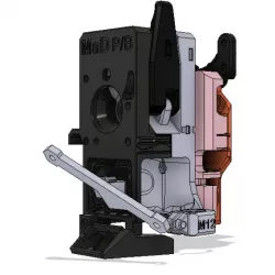 Prusa Mk3s BMG Extruder 3:1 gear ratio (and carriage for anycubic mega)