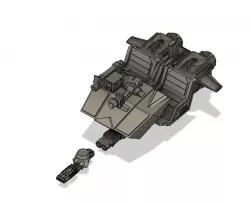 Retro Disturbance Attack Craft