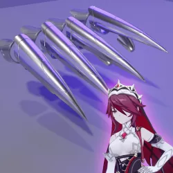 Rosaria Claws/Gauntlet for Cosplay - Genshin Impact