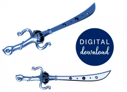 SAILOR URANUS Space Sword STL Files [Sailor Moon Crystal]
