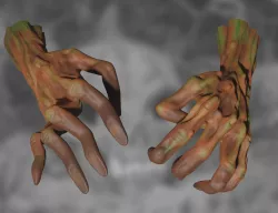 Scary Pumpkin King Hands