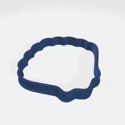 Shell cookie cutter