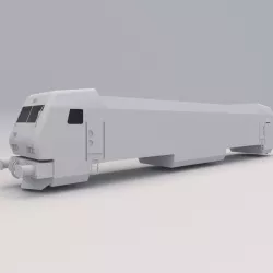 Siemens Electric Locomotive PRINTABLE Train 3D Digital STL File