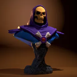 Skeletor Bust