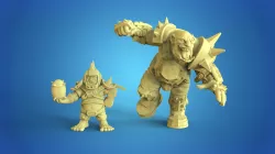 Star player halfling and ogre BB
