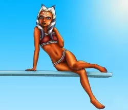 Star Wars - Ahsoka pool party - Stencil