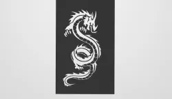 Stencil Dragon