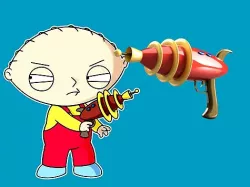 Stewie's raygun from Family Guy