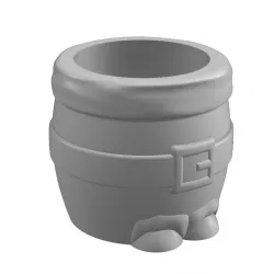 Succulent Cactus Pot Holy Christmas