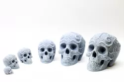 Sugar Skull for Halloween Decoration