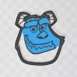 Sully cookie - monster inc