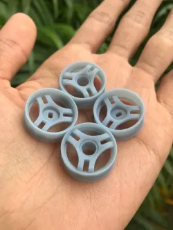 Super Advan Racing - 1/24 Scale AWD Narrow Rims (Offset 0)