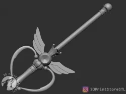 Super Sailor Moon Wand From Sailor Moon - Fan Art 3D print model