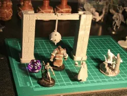 Swinging Traps for Dungeons and Dragons, Pathfinder, Warhammer or Tabletop fantasy games.