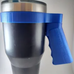Tactical 40oz Stainless Steel Cup Grip Adapter