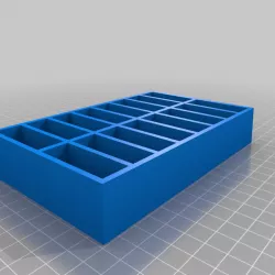 Tic Tac parts container holder 2