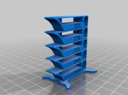 Torre de temperatura PETG 225° a 245° C
