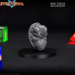 Tortle Baby Miniature - Pre-Supported