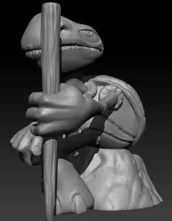 Tortoise Desktop Model Pen Holder