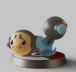 Tympole - FAN ART - SCARLET AND VIOLET-POKÉMON FIGURINE -POKEMON