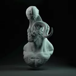 Venom Bust