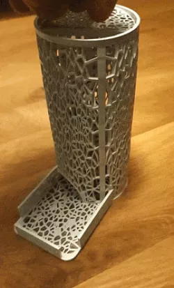 Voronoi Spiral Dice Tower