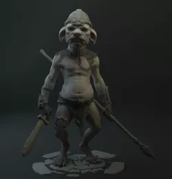 warrior Goblin Slayer 3D print model
