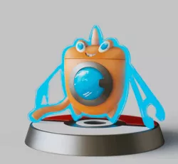 Wash Rotom - FAN ART - SCARLET AND VIOLET-POKÉMON FIGURINE -POKEMON