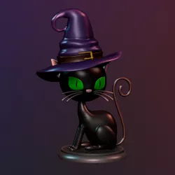 Witch cat