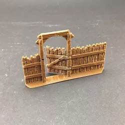 Wooden Fences for 28mm miniatures gaming
