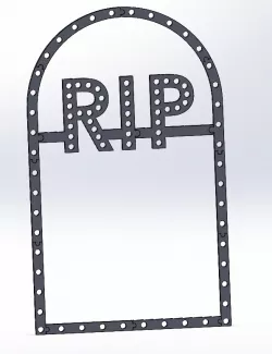 WS2811 Pixel Tombstone