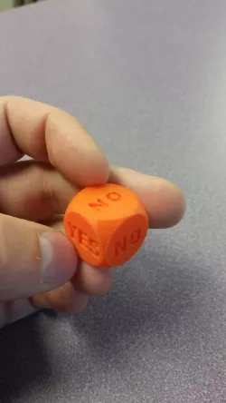 Yes or No Die (dice)