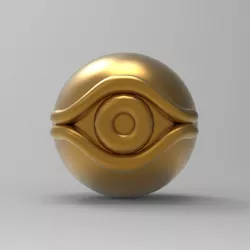 YU GI OH - MILLENNIUM EYE 3D PRINT MODEL