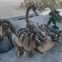15mm ScorpionMech With All KS Upgrades